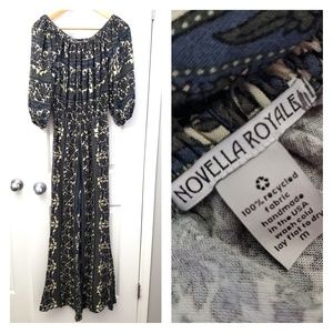 Novella royale free people jumpsuit pants M